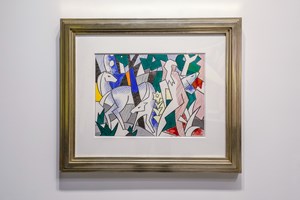 Roy Lichtenstein, <a href='/art-galleries/gagosian-gallery/' target='_blank'>Gagosian</a>, TEFAF New York Spring (3–7 May 2019). Courtesy Ocula. Photo: Charles Roussel.